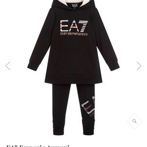 New w/Tags Emporium Armani EA7 Girls Tracksuit